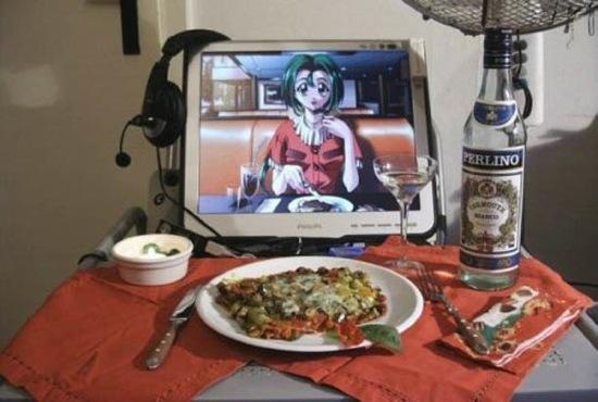 Un diner en amoureux facon geek - besoin de compagnie