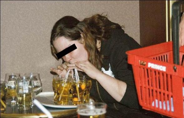 Une grosse grosse soif ! - drunk girl