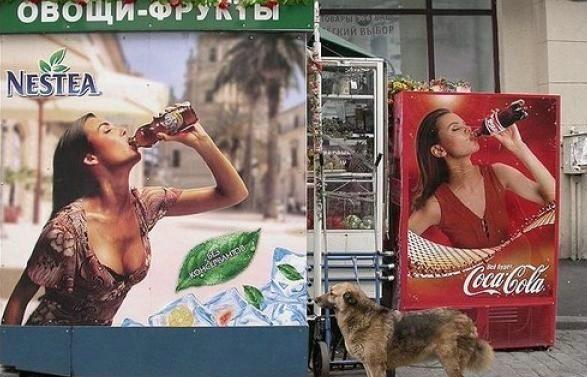 Les publicitaires ont beaucoup d idees - publicite originale