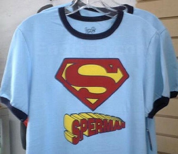 Lisez bien ce n est pas le t shirt de superman - t shirt de sperman le nouveau super hero