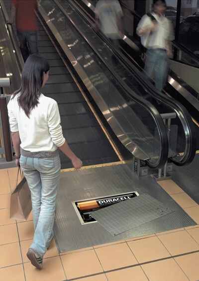 Un escalator qui marche a pile ... ou pas - un escalator qui marche a pile